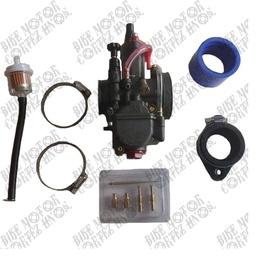 [M-2674] Carburador Racing Cortina Plana Modificado Pwk34 Rcp Yamaha Dtk Dte Calimatic Trail Dtt Suzuki Ax100 Ts125 Ts185 059