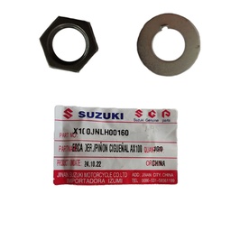 [M-2813] Tuerca Laina Derecha Piñon Cigüeñal Suzuki Ax100 Jnlh00160