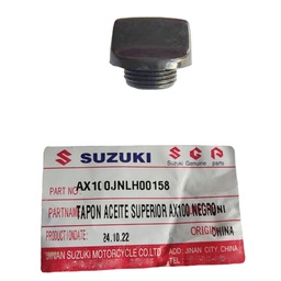 [M-2870] Tapon Aceite Superior Suzuki Ax100 Jnlh00158