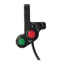 [M-2924] Comando Luces Lujo Universal Yamaha Dtk Dte Calimatic Rx100 Rx115 Rx125 Rx135 Suzuki Ts125 Ts185 Ax100 Dr200 Honda Tornado Xr250