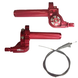 [M-2959] Acelerador 1/4 Universal Yamaha Dtk Dte Calimatic Rx100 Rx115 Rx125 Rx135 Suzuki Ts125 Ts185 Ax100 Dr200 Honda Tornado Xr250 Ktm Original Rider U.S.A.