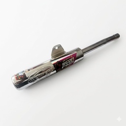[M-2995] Silenciador Suzuki Ts125 Escorpion Modelo Nuevo Cromado