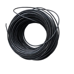 [M-3053] Cable Para Instalacion Electrica Reforzado 0,75Mm Negro Yamaha Dtk125 Dtk175 Dte Calimatic Trail Xtz125 Ybr125 Yb125 Rx100 Rx115 Suzuki Ax100 Ax4 Gixxer Ts125 Ts185 Dr200 Honda Xl200 Xr250 Tornado Xr190