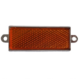 [M-3071] Reflectivo Lateral Yamaha Rx115 Amarillo Filo Cromado