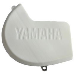[M-3116] Protector Tapa Embrague Clutch Yamaha Dte Calimatic Blanco