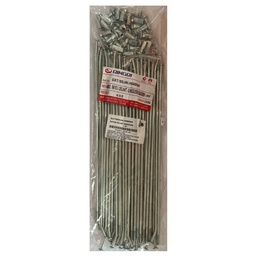 [M-3138] Conjunto De Rayos / Radios Suzuki Original Gxt200Jnlh00059 Rueda Delantera Qingqi200 Gtx200 230Mm Recto