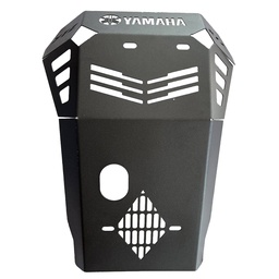 [M-3140] Pechera Protector Motor Yamaha Xtz150 Corte Lazer Negro