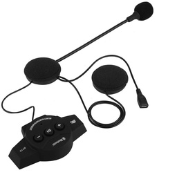 [M-3206] Audifono Bluetooth Para Casco Compatible Android Iphone