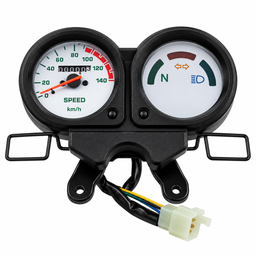 [M-3211] Velocimetro Completo Yamaha Rx100 Clasica Libero Crux110 Fondo Blanco