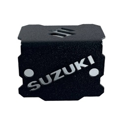 [M-3302] Protector Bomba Freno Delantero Negro Suzuki Universal Ax100 Ts125 En125 Dr200 Colombia