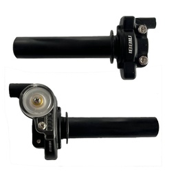 [M-3333] Acelerador 1/4 Universal Rosca 10Mm Tapa Transparente Yamaha Dtk Dte Calimatic Rx100 Rx115 Rx125 Rx135 Suzuki Ts125 Ts185 Ax100 Dr200 Honda Tornado Xr250 Ktm Nibbi Dny-Yy-Wd