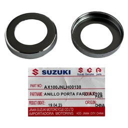 [M-3362] Anillo Base Faro Suzuki Ax100 Jnlh00138