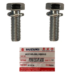 [M-3366] Perno Escape Suzuki Ax100 Jnlh0003