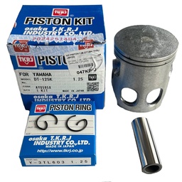 [M-3415] Piston Kit Yamaha Rx125 Dtk125 + 125 Tkrj