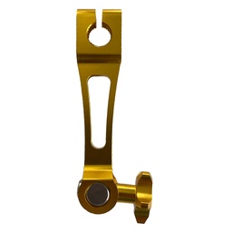 [M-3535] Tiradera Freno Aluminio Dorado Suzuki Gn125 Ts185 Ts125 Ax100 Dr200 Yamaha Dtk125 Dtk175 Dte175 Calimatic Trail