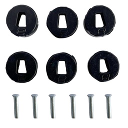 [M-3556] Remaches Disco De Embrague Yamaha Fz16 R-15 Imbra 6260