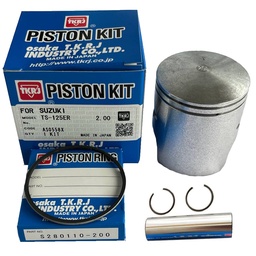 [M-3564] Piston Kit Suzuki Ts125 + 200 Japon