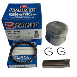 [M-3570] Piston Kit Yamaha Yb125 Ybr125 Xtz125 + 100 Japon