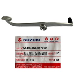 [M-3579] Pedal Cambio Suzuki Ax100 Doble Ax100Jnlh17002