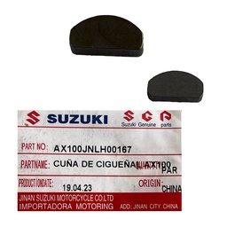 [M-3615] Cuña Cigüeñal Suzuki Ax100 Jnlh00167 Par