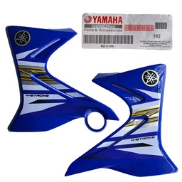 [M-3632] Cobertor Tapa Tanque Yamaha Xtz125 Azul Calcomania Genuino