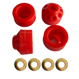 [M-3692] Slider Univerrsal Yamaha Dtk125 Dtk175 Calimatic Dte Suzuki Ts125 Ts185 Ax100 Dr200 Honda Tornado Xr250 Spools Rojo