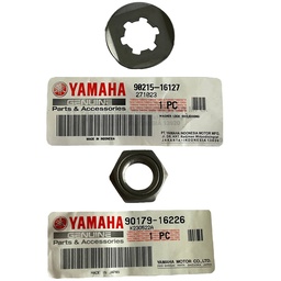 [M-3704] Arandela Seguro Tuerca Piñon Motriz Yamaha Dte Calimatic Trail Dtk Rx100 Rx115 Rx125 Rx135 90215-16127 90179-16226 Yamaha Filipinas
