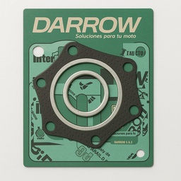 [M-3757] Empaque Medio Cilindro Cabezote Fuego Lengüeta Yamaha Dtk175 Darrow