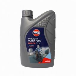 [M-3771] Aceite Gulf Pride 4T Ultra Plus 20W50 Yamaha Dtk Dte Calimatic Trail Rx100 Rx115 Rx125 Rx135 Yb125 Ybr125 Xtz125 Suzuki Ts125 Ts185 Ax100 Dr200 Gn125 Ax4 Honda Tornado Xr250