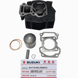 [M-3813] Cilindro Completo Suzuki Ax115 Original Suzuki Ax115Jnlh00012