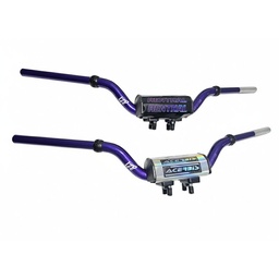 [M-3838] Timon Protaper Sport Aluminio Morado Base Tubo Reforzado Suzuki Ax100 Gn125 Gs125 En125 Yamaha Yb125 Ybr125 Rx100 Rx115 Rx125 Rx135 104 101