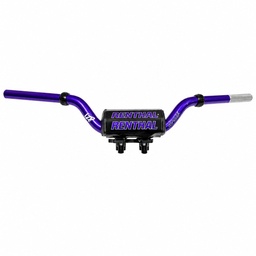 [M-3838] Timon Protaper Sport Aluminio Morado Base Tubo Reforzado Suzuki Ax100 Gn125 Gs125 En125 Yamaha Yb125 Ybr125 Rx100 Rx115 Rx125 Rx135 104 101