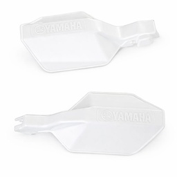 [M-3910] Cubre Manos Freno De Disco Blanco Yamaha Dtk175 Especial Xtz125 Rx115 Rx135 Remarcado Yamaha
