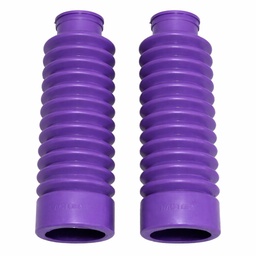 [M-3952] Fuelle Caucho De Barras Corto Suzuki Gn125 Ax4 Ax100 Yamaha Rx100 Rx115 Rx125 Rx135 Yb125 Bajaj morado