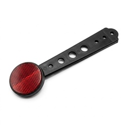 [M-4007] Brazo Cola Porta Placa Yamaha Dtk Con Reflectivo Rojo Kit Motos