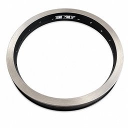 [B-0013] Aro Alum. 12" X 1,75/2,25 20H Negro