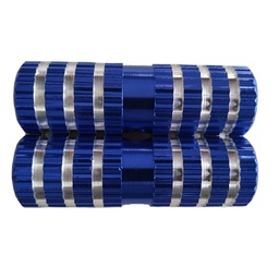 [B-0020] Axon Aluminio Medianos Redondo Azul