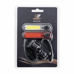 [B-0184] Luz Led Delantera Posterior Hank Jy-6056 Intermitente Recargable Usb