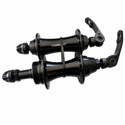 [B-0199] Manzana Aluminio Delantero Posterior Negro