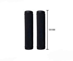 [B-0307] Puños Mtb Caucho Negro130mm