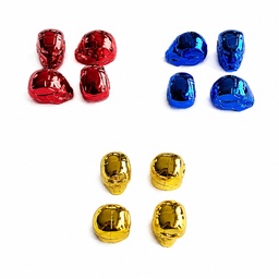 [B-0451] Tapa Valvulas Aluminio 4 PCS Mtb Bmx Yamaha Dte Calimatic Dtk Trail Rx100 Rx115 Rx125 Rx135 Xtz Yb125 Ybr125 Fz16 Suzuki Ts125 Ts185 Ax100 Gn125 Dr200 Ax4 Gixxer Honda Xl200 Xr250 Tornado Bross Xr150 Xr190 Crf230 Axxo Daytona Dukare Igm Loncin Motoruno Ranger Shineray Shm Sukida Thunder Tuko Tundra Z1